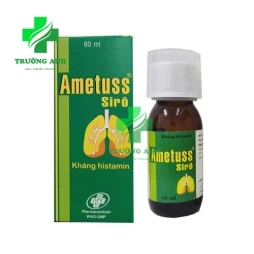 Ametuss Siro - Hỗ trợ giảm ho không có đườm, ho mãn tính