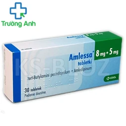 Amlessa 8mg/5mg Tablets - Thuốc điều trị tăng huyết áp vô căn