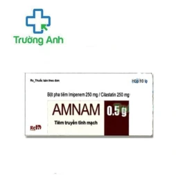 Amnam 0,5g Dopharma - Điều trị nhiễm khuẩn hô hấp, tiết niệu hiệu quả