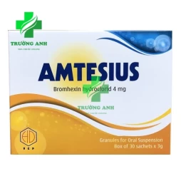 Amtesius - Thuốc điều trị nhiễm khuẩn đường hô hấp hiệu quả