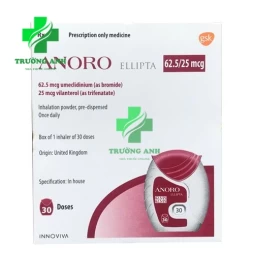 Anoro Ellipta - Thuốc điều trị phổi tắc nghẽn mạn tính hiệu quả