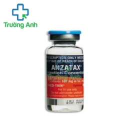 Anzatax 100mg/16,7ml Hospira - Thuốc điều trị ung thư vú và buồng trứng của Úc
