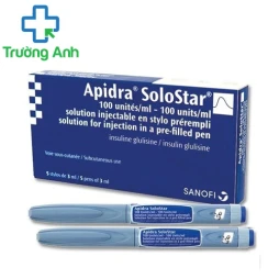 Apidra Solostar - Thuốc điều trị đái tháo đường không kiểm soát