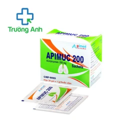 Apimuc 200 (cốm) - Điều trị rối loạn tiết dịch phế quản