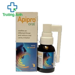 Apipro oral - Giúp làm dịu tình trạng viêm họng hiệu quả