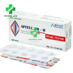 APITEC 20 - H - Thuốc điều trị suy tim và huyết áp hiệu quả của Apimed