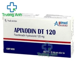 Apixodin DT 120 - Điều trị hiệu quả triệu chứng viêm mũi dị ứng