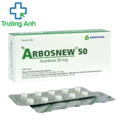 Arbosnew 50 - Phụ trợ ăn tập điều trị đái tháo đường hiệu quả