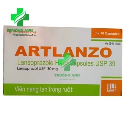 Artlanzo - Thuốc điều trị viêm loét dạ dày - tá tràng của Ấn Độ