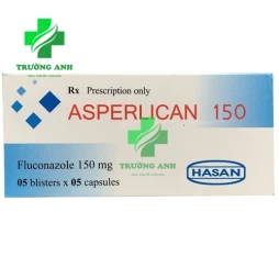 Asperlican 150 Hasan-Dermapharm - Điều trị nhiễm nấm Candida