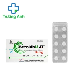 Betahistin 16 A.T - Thuốc điều trị chóng mặt, ù tai của An Thiên