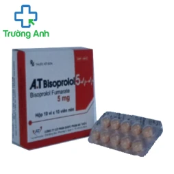 A.T BISOPROLOL 5 - Thuốc điều trị tăng huyết áp hiệu quả