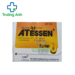 Atessen - Điều trị triệu chứng ho khan, ho do kích ứng