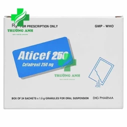 Aticef 250mg - Thuốc điều trị nhiễm khuẩn từ nhẹ đến vừa hiệu quả