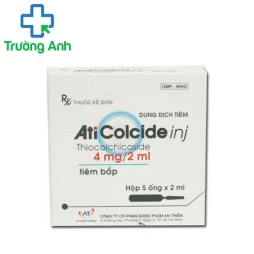 Aticolcide Inj 4mg/2ml - Thuốc hỗ trợ giãn cơ, đau bụng kinh hiệu quả