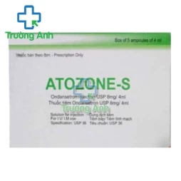 Atozone-S 8mg/4ml Samrudh - Phòng buồn nôn và nôn hiệu quả