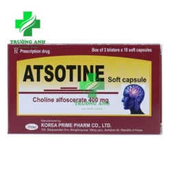 Atsotine Soft Capsule 400mg - Điều trị sa sút trí tuệ, suy giảm trí nhớ
