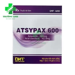 Atsypax 600 Hataphar - Thuốc điều trị viêm tai giữa, viêm Amidan