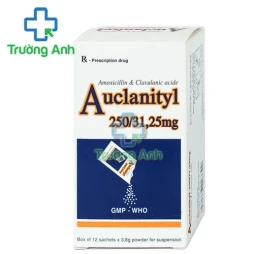 Auclanityl 250/31,25mg Tipharco - Thuốc điều trị nhiễm khuẩn hiệu quả