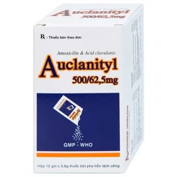 Auclanityl 500/62,5mg - Thuốc chống viêm đường hô hấp hiệu quả