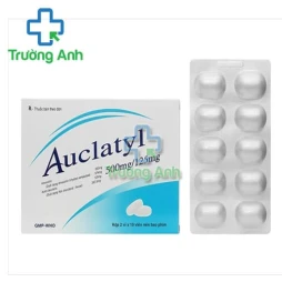 Auclatyl 500/125mg Tipharco - Thuốc điều trị các loại nhiễm khuẩn 