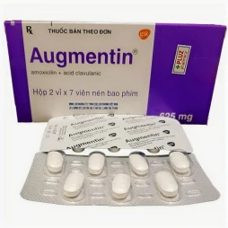 Augmentin Tab 625mg - Thuốc điều trị nhiễm khuẩn hiệu quả của Anh