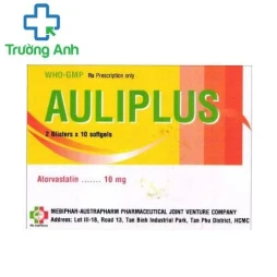Auliplus - Hỗ trợ điều trị loạn lipid huyết, tai biến tim mạch