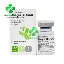 Avegra Biocad 100mg/4ml - Thuốc điều trị bệnh ung thư hiệu quả của Nga