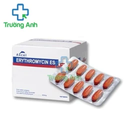 Axcel Erythromycin ES Tablet 400mg Kotra Pharma - Viên uống điều trị nhiễm khuẩn