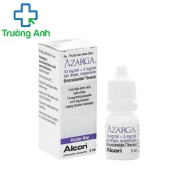 AZARGA 5ML - Thuốc tăng nhãn áp hoặc glôcôm góc mở