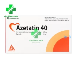 Azetatin 40 - Phòng ngừa các bệnh tim mạch hiệu quả