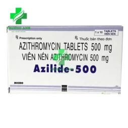 Azilide-500 - Thuốc điều trị viêm xoang, viêm tai giữa hiệu quả