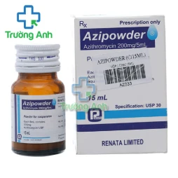Azipowder 200mg/5ml Renata - Điều trị nhiễm khuẩn hiệu quả