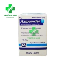 Azipowder 200mg/5ml Renata - Điều trị nhiễm khuẩn hiệu quả