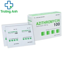 AZITHROMYCIN 100 DHG - Thuốc điều trị nhiễm khuẩn đường hô hấp