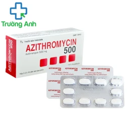 Azithromycin 500 DHG - Thuốc điều trị nhiễm khuẩn hô hấp hiệu quả