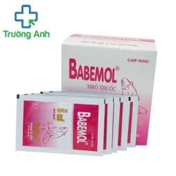Babemol 5ml - Giúp giảm đau hạ sốt cho trẻ của dược phẩm Cửu Long