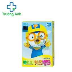 Băng cá nhân in hình Kids Band (Pororo) (4 size) của Hàn Quốc