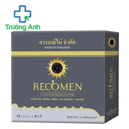 Bao cao su thái lan Recomen 3in1 (hộp 10 cái) - Phòng tránh thai