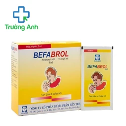 Befabrol (gói) - Thuốc điều trị bệnh đường hô hấp của Bepharco