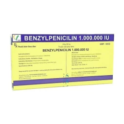 Benzylpenicilin 1.000.000 I.U VCP - Điều trị bệnh nhiễm khuẩn