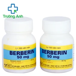 Berberin 50mg Bidiphar - Thuốc điều trị tiêu chảy hiệu quả