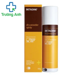 Betadine Dry Powder Spray 2.5% w/w - Thuốc xịt sát khuẩn da