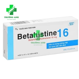 Betahistine 16 DHG Pharma - Điều trị ù tai, chóng mặt, đau đầu