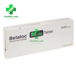 Betaloc 50mg AstraZeneca - Thuốc điều trị tăng huyết áp