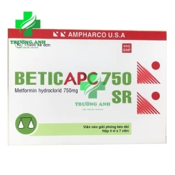 BETICAPC 750 SR - Thuốc điều trị bệnh đái tháo đường typ 2 hiệu quả