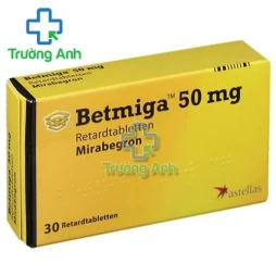 Betmiga 50mg - Thuốc điều trị hội chứng bàng quang tăng động (OAB)