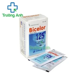 Bicelor 125mg Pharbaco (gói bột) - Thuốc điều nhiễm khuẩn hiệu quả