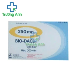 Bio-dacef 250mg Polpharma - Điều trị nhiễm khuẩn hiệu quả