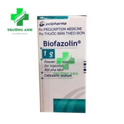 Biofazolin 1g - Thuốc chống nhiễm khuẩn tai-mui-họng hiệu quả